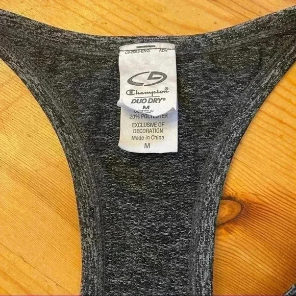 Champion Duo Dry  Racer Back Tank Top womens M - Picture 5 of 5